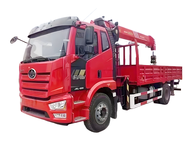 FAW Mont&eacute; 8 Tonnes Grue Camion