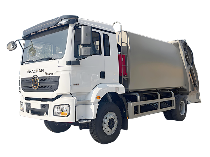 12-14CBM SHACMAN H3000 Compacteur &agrave; Ordures Camion &agrave; Ordures Compacteur Hydraulique SH