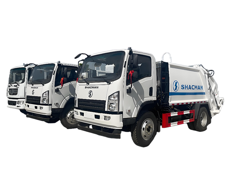 6CBM SHACMAN Camion Compacteur De Ordures
