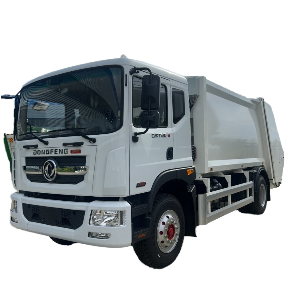 Camion &agrave; Ordures De Compacteur De 12 M&egrave;tres Cubes De Dongfeng, Compression Efficace De