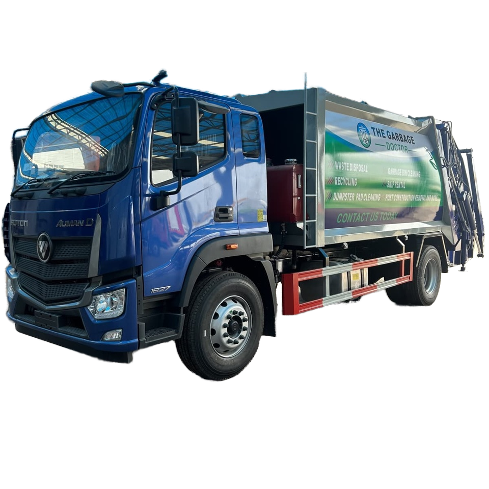 FOTON Truck Compacteur &agrave; Main Droite 12m&sup3; - Solution De Compactage Routier &agrave; Haut