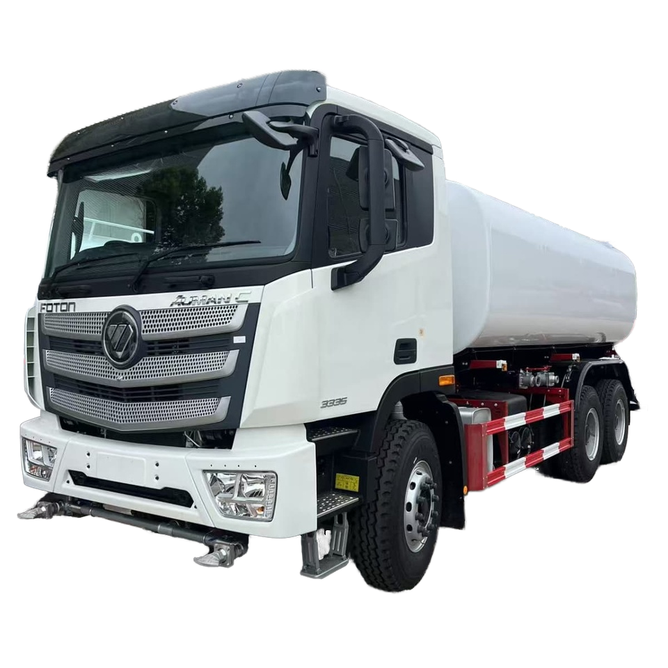 Personnalisable 10 Roues Foton Road Sprinkler Eau Camion-citerne Moteur De Carburant Diesel Bowser P