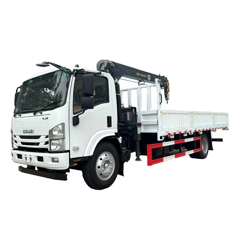 1SUZU ELF 700P 5 Tonnes Camion Mont&eacute; Grue T&eacute;lescopique Boom Grue &agrave; Vendre