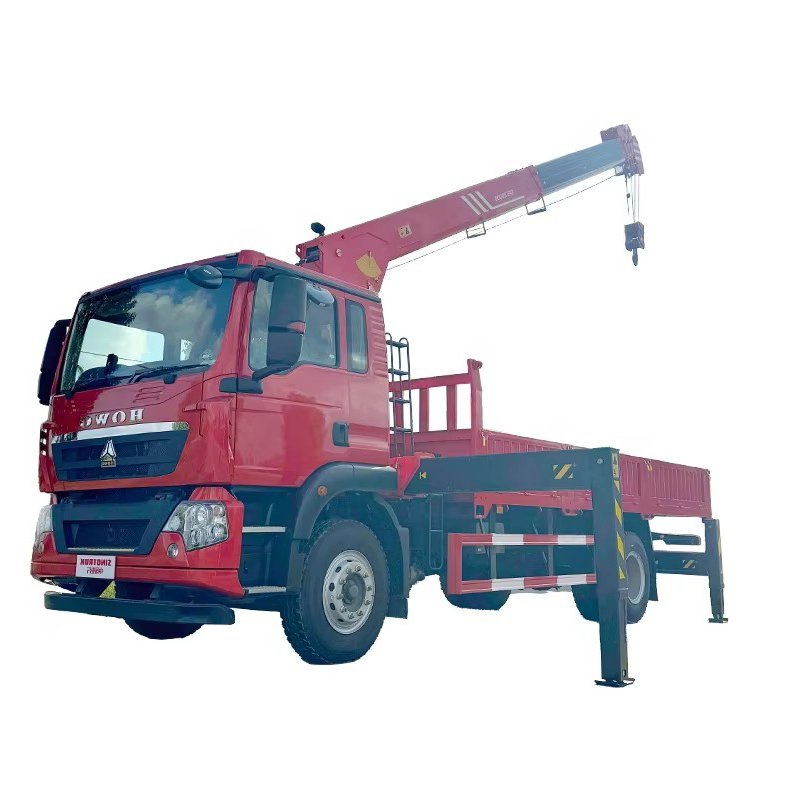 FAW 4x2 Grue Camion 6 Tonnes Grue Mont&eacute;e Sur Camion Grue T&eacute;lescopique Pour Levage De P