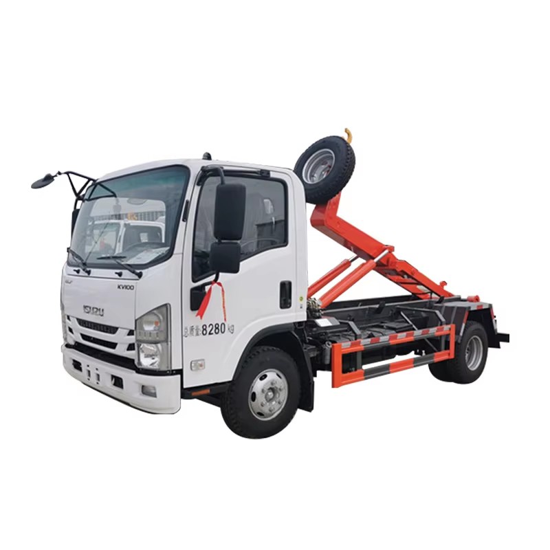 Japon Marque ELF KV100 Rouler Hors Mini Crochet Ascenseur Camion &agrave; Ordures Diesel D&eacute;ch