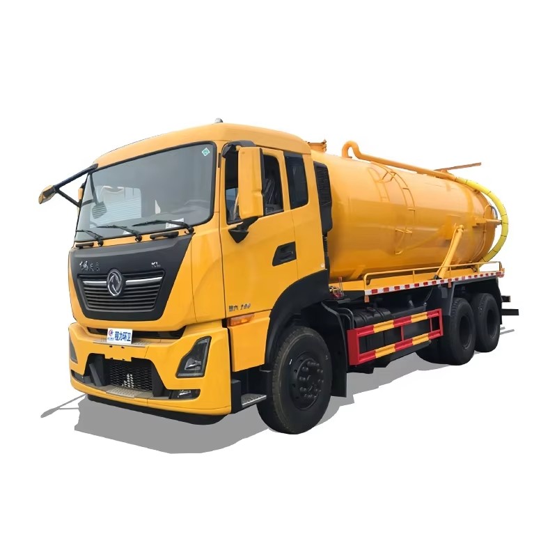 Dongfeng 20 CBM Camion D'aspiration Des Eaux Us&eacute;es 6 X 4 Camions &agrave; Pompe Septique