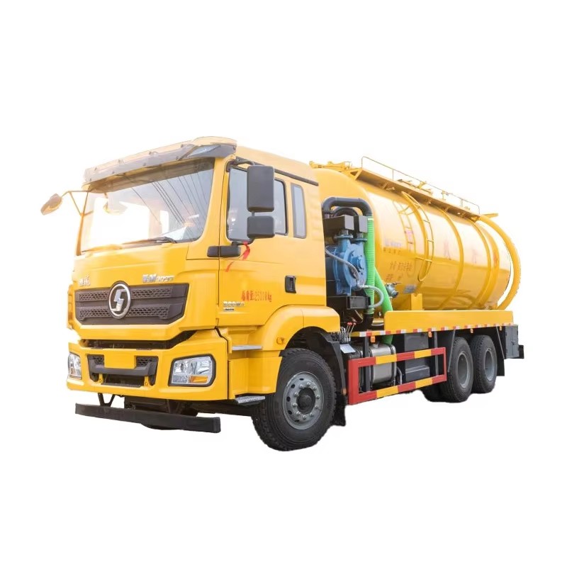 Camion De Nettoyage D'aspiration D'&eacute;gout Sous Vide Shacman 22000L Haute Pression &e
