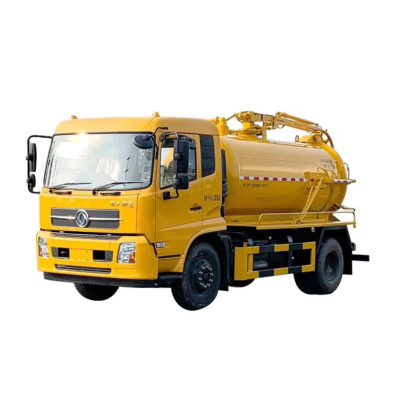 Dongfeng KR 4x2 Camion D'aspiration Des Eaux Us&eacute;es 15 CBM Septique F&eacute;cale Vide Se
