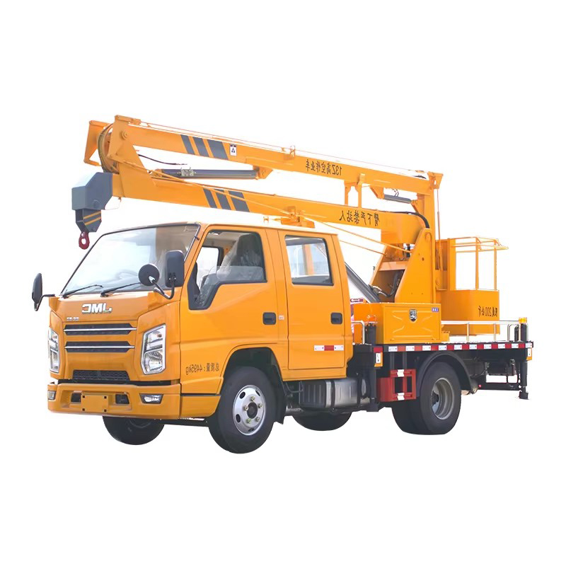 JMC 13m Camion De Plate-forme De Travail A&eacute;rienne De Boom T&eacute;lescopique Camion Ascenseu