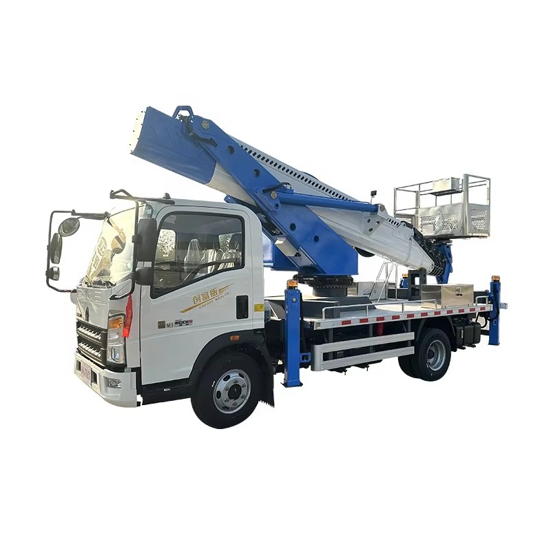 Howo 31M V&eacute;hicule De Travail A&eacute;rien Personnalis&eacute; Camion De Seau D'ascenseu