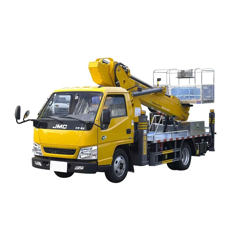 Plateforme De Travail A&eacute;rien Hydraulique D'exportation De JMC Camion Ascenseur 28M Buc D
