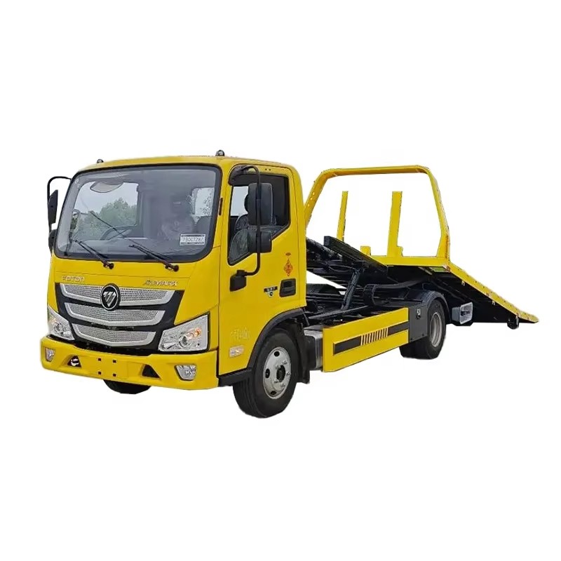 Foton Flatbed Wrecker Remorquage 4x2 Camion De Remorquage Routier Pour Le Sauvetage Des V&eacute;hic