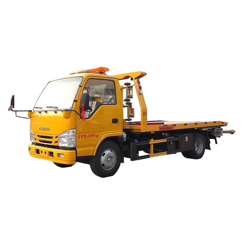 1SUZU ELF 4x2 Camion De Remorquage D'&eacute;cran Plat Mini Camion D'&eacute;cran Routier 