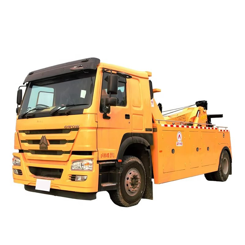 Sinotruk Howo 20Ton Camion De Remorquage Lourd Avec Camion De R&eacute;cup&eacute;ration Routi&egrav
