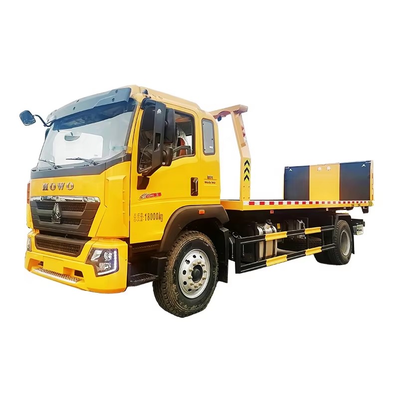 Howo 10 Tonnes Camion De Remorquage D'&eacute;paulateur &agrave; Lit Plat 4x2 Camion D'&ea
