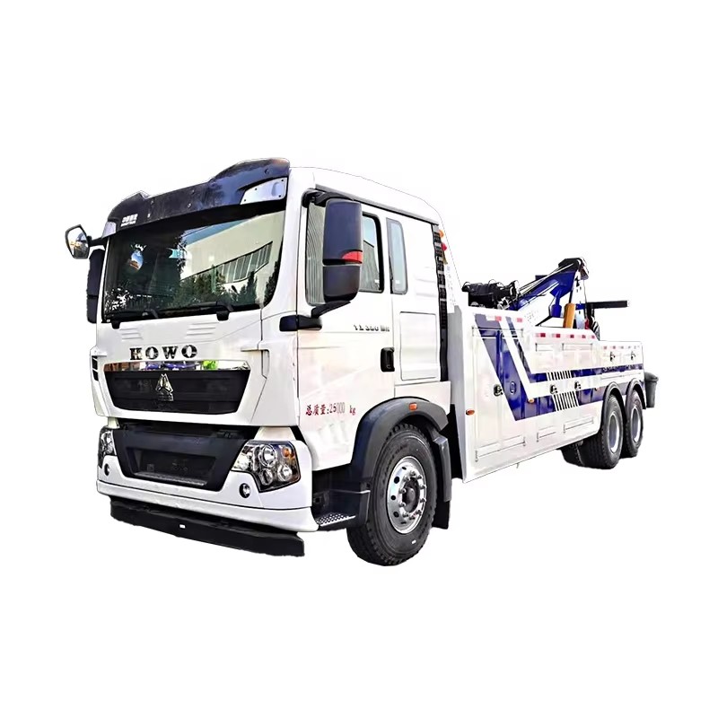 Camion De Remorquage Hydraulique D'urgence Howo 6x4 Rotator Wrecker Sauvetage 20Ton 30Ton Pour
