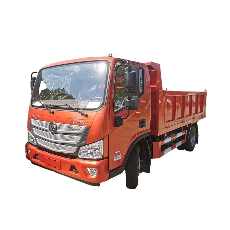 Foton Mini Camion Basculeur Personnalis&eacute; 3Ton 5Ton Diesel 6 Roues Prix Du Camion &agrave; Vir