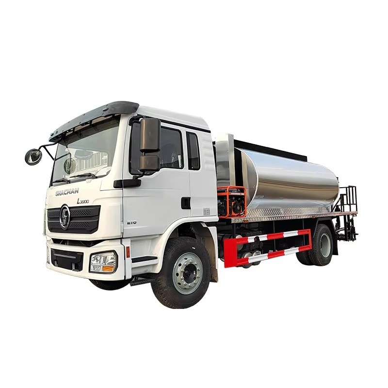 Shacman L3000 5 Tonnes 7 Tonnes Distributeur D'asphalte Camion Pulv&eacute;risateur De Bitume &