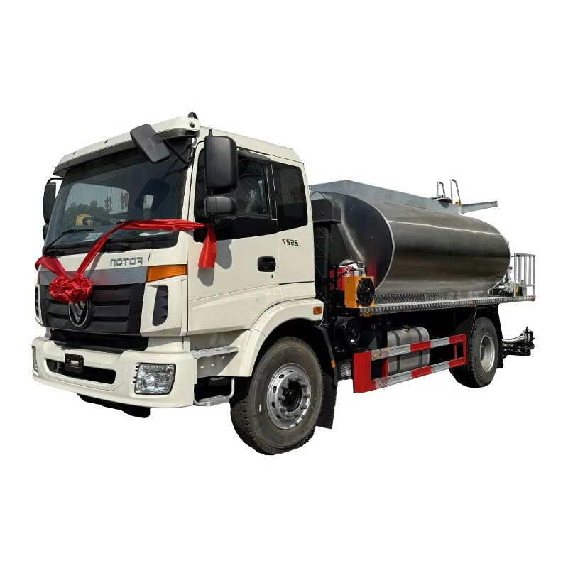 Exportation Foton Auman Bitume Pulv&eacute;risation Camion 7 CBM Route Asphalte Pulv&eacute;risation