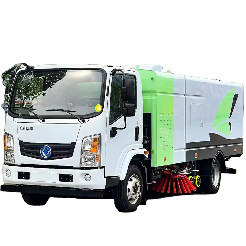Machine De Balayage De Rue De Type Balayage Pur &eacute;lectrique De Bon Service Dongfeng 4X2 Cleani