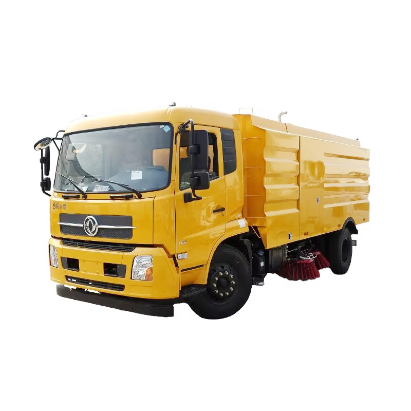 Dongfeng KR 8000 Litres Camion Balayeur De Rue Haute Pression Camion De Nettoyage Routier &agrave; V
