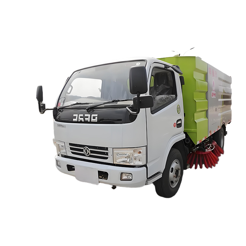 Camion De Balayage Routier &agrave; Vide &agrave; Haute Pression De Dongfeng 4000L Camion D'asp