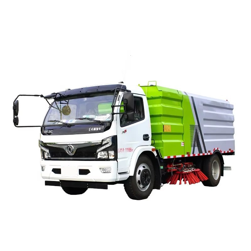 Camion De Nettoyage De La Rue &agrave; Haute Pression De Balayage De Route Multifonction De Dongfeng