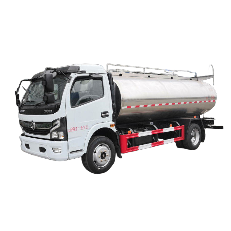 Nouveau Camion Citerne De Lait 8.3cbm Dongfeng Acier Inoxydable 120HP Camion R&eacute;servoir De Lai