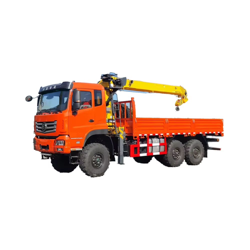 Marque Chinoise 16 Tonnes Bras Droit Camion Grue Hydraulique T&eacute;lescopique Camion Mont&eacute;