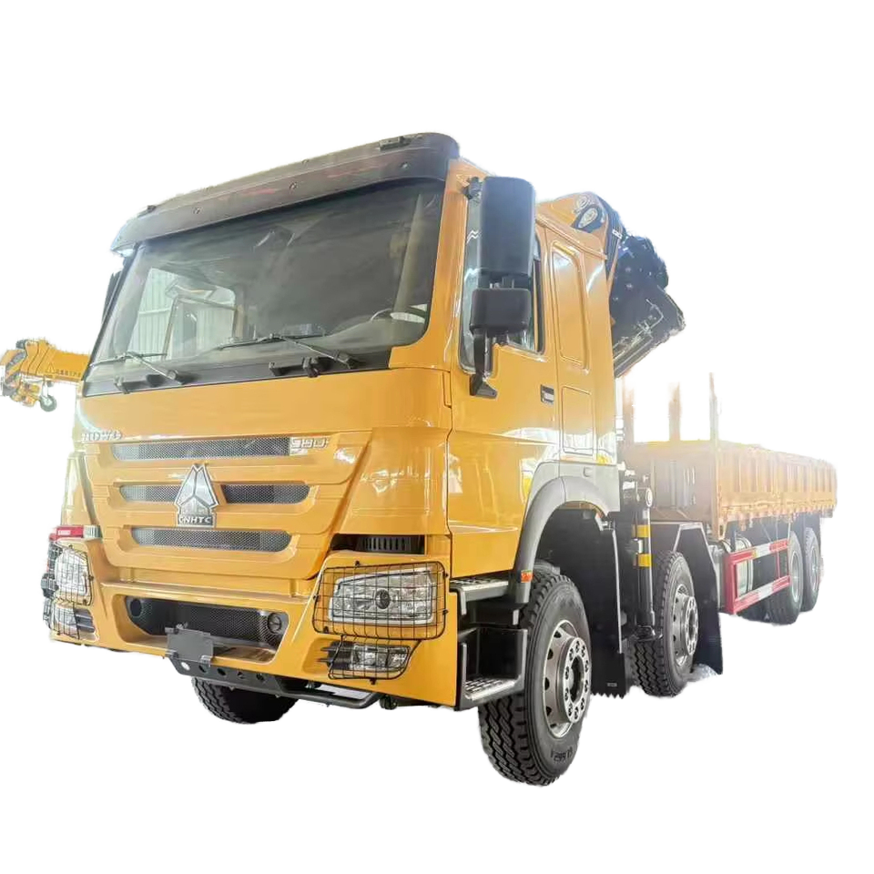 Sinotruk Howo Trinit&eacute; 16 Tonnes Grue 8 * 4 Grue De Camion
