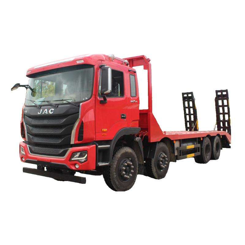 Camion Plat Durable De 25 Tonnes 8x4 Avec &eacute;chelle Arri&egrave;re, Adapt&eacute; Au Transport 