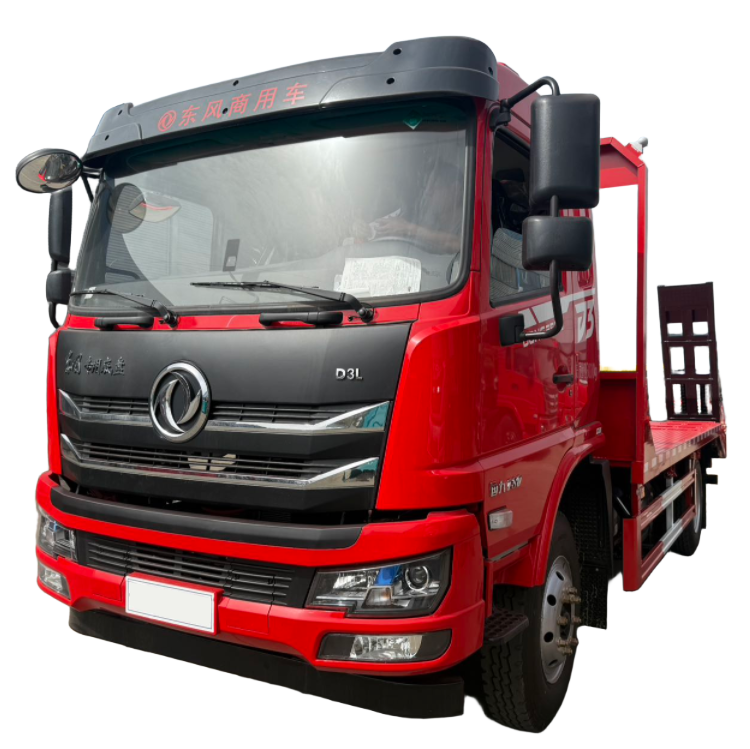 4*2 Camion De Transport &agrave; Lit Plat De 18 Tonnes, Camion De Transport D'excavatrice &agra