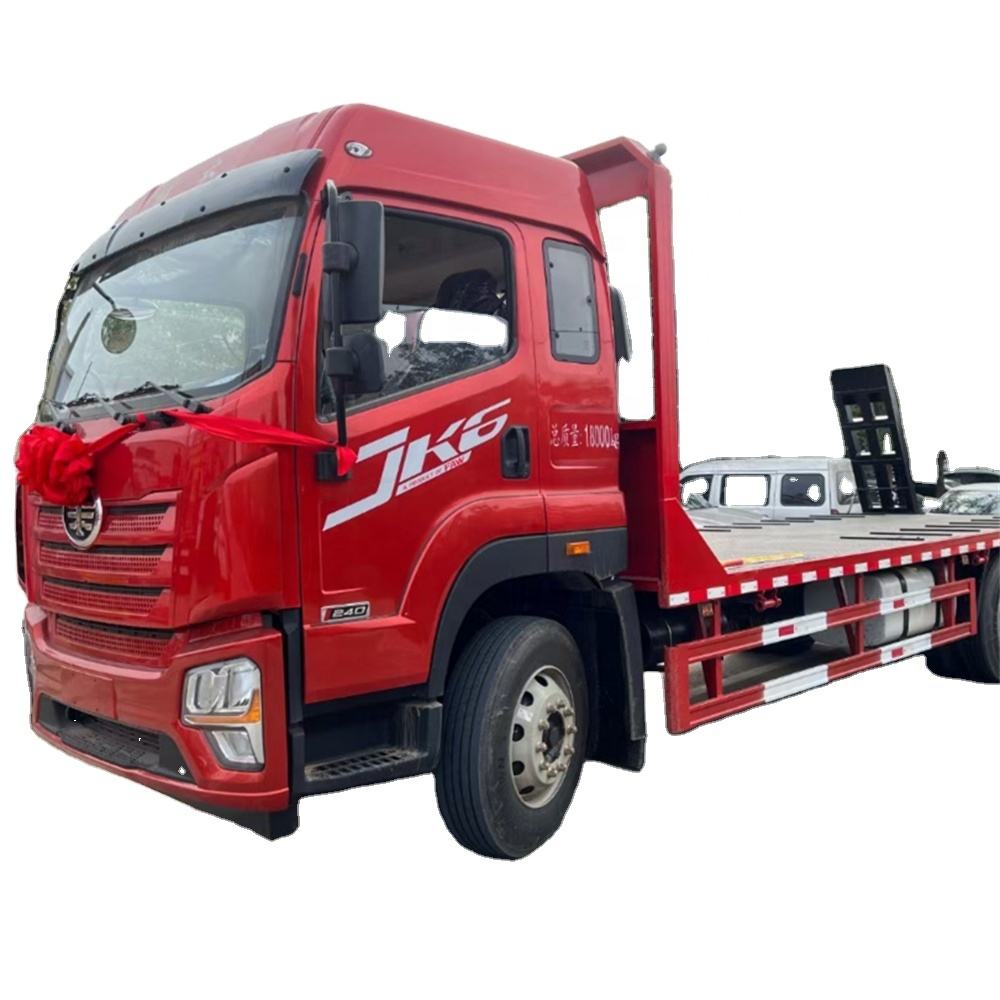 Chine Vente D'usine Originale FAW 4x2 Diesel Flatbed Remorquage Moyen Camion