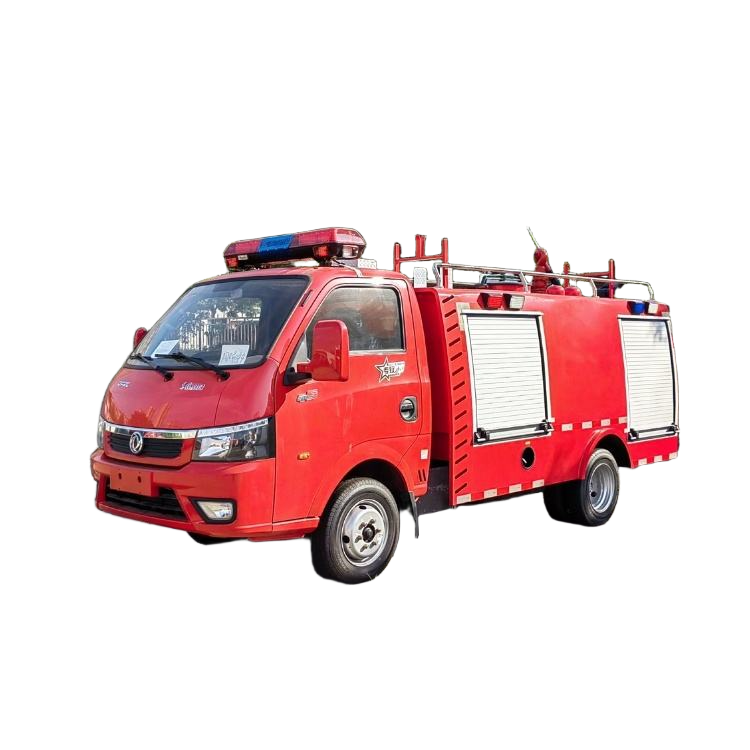 Nouveau Petit 4x2 Diesel 1500L R&eacute;servoir D'eau Communautaire Camion D'incendie Sauv