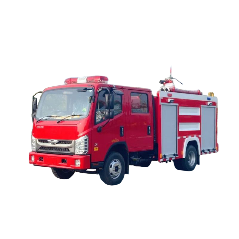 Moteur D'incendie Foton De Capacit&eacute; D'eau 3000L Avec Pompe D'incendie Camion D