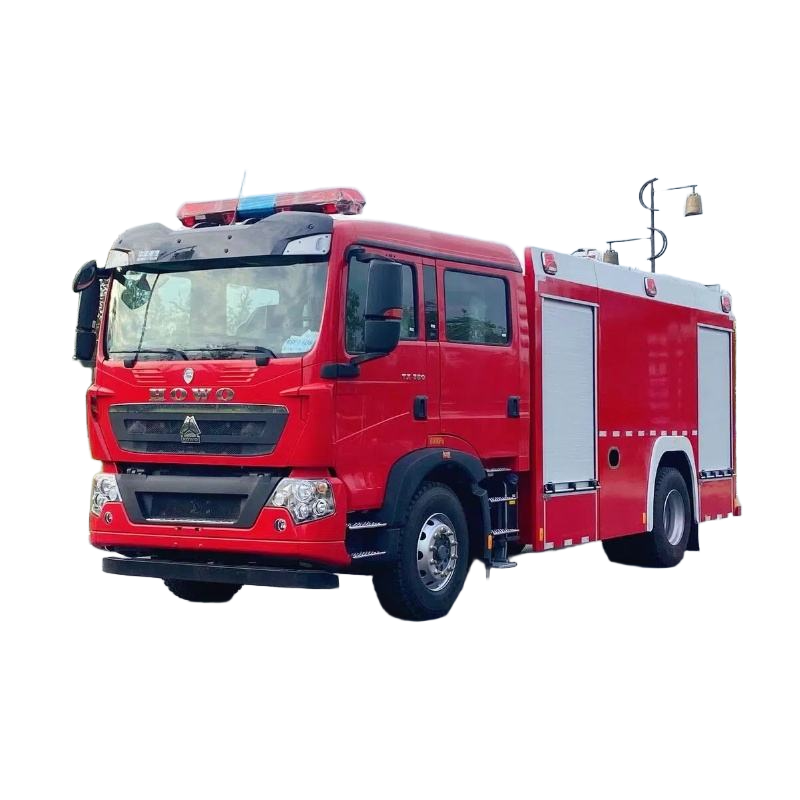 Camion Lourd HOWO 4x2 R&eacute;servoir D'eau Camion D'incendie De Mousse Camion D'inc