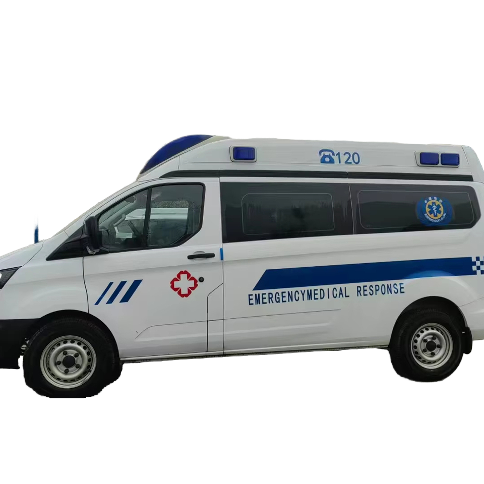 V&eacute;hicule D'urgence De Marque JMC, Ambulance, V&eacute;hicule De Transfert D'acciden