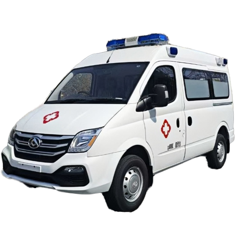 Maxus V80 Nouvelle Ambulance De Bo&icirc;te De Vitesse Manuelle Diesel 120 V&eacute;hicule De Transf