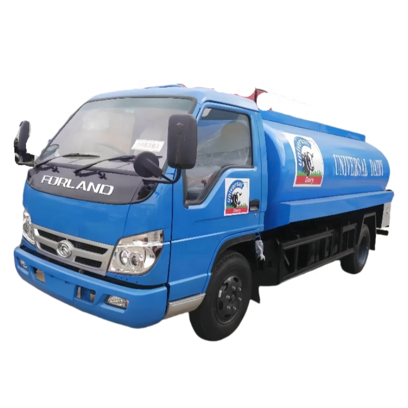 Nouveau Camion Citerne De Transport De Lait De 5000 Litres Pour Les Produits Laitiers