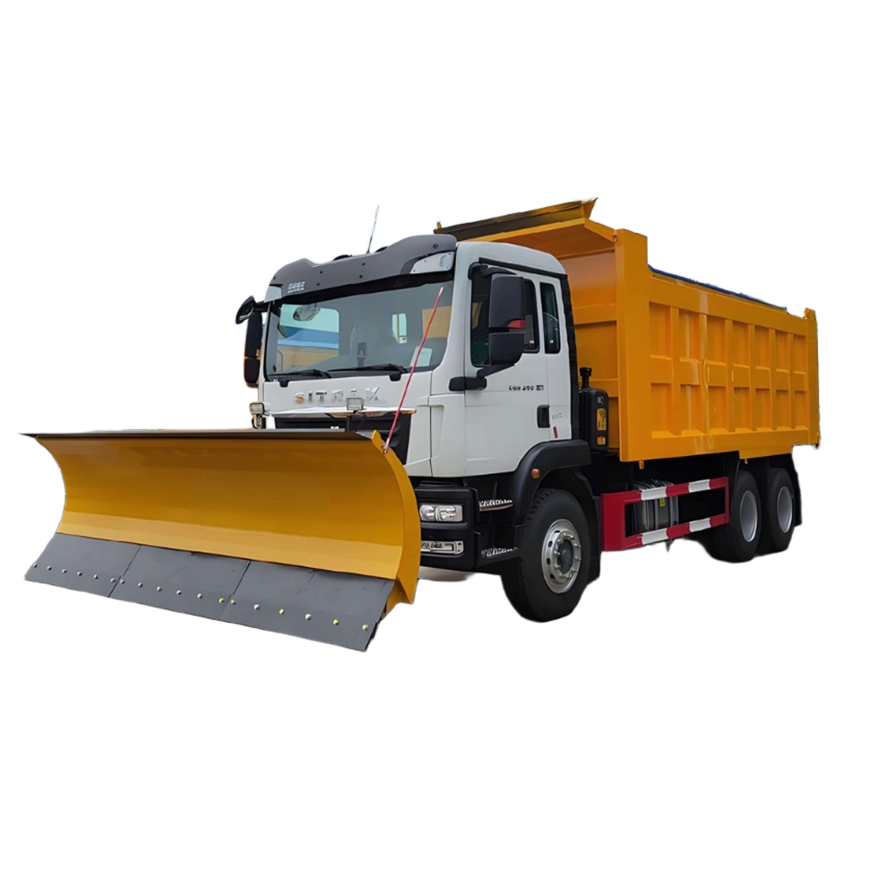 Dispositif D'enl&egrave;vement De Glace Et De Neige, Double Pont Arri&egrave;re Camion D'e