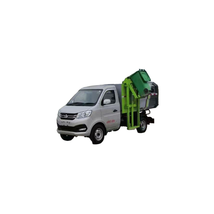 Changan 3CBM Diesel Compression Camion &agrave; Ordures Compact Side-Charging Design &agrave; L'