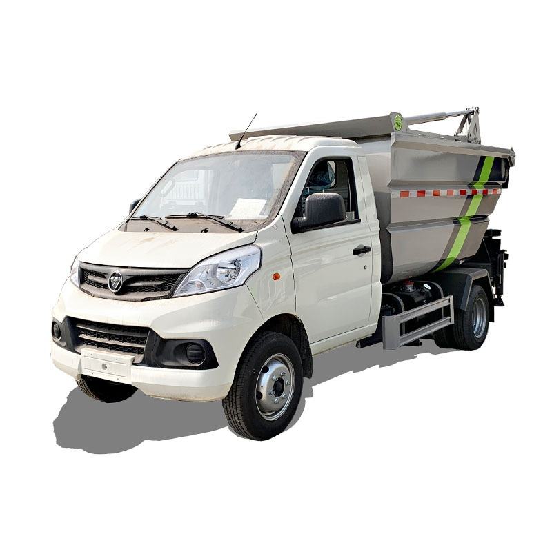 Foton Sanitation Manuel Diesel Compress&eacute; Camion &agrave; Ordures V&eacute;hicule Sp&eacute;ci