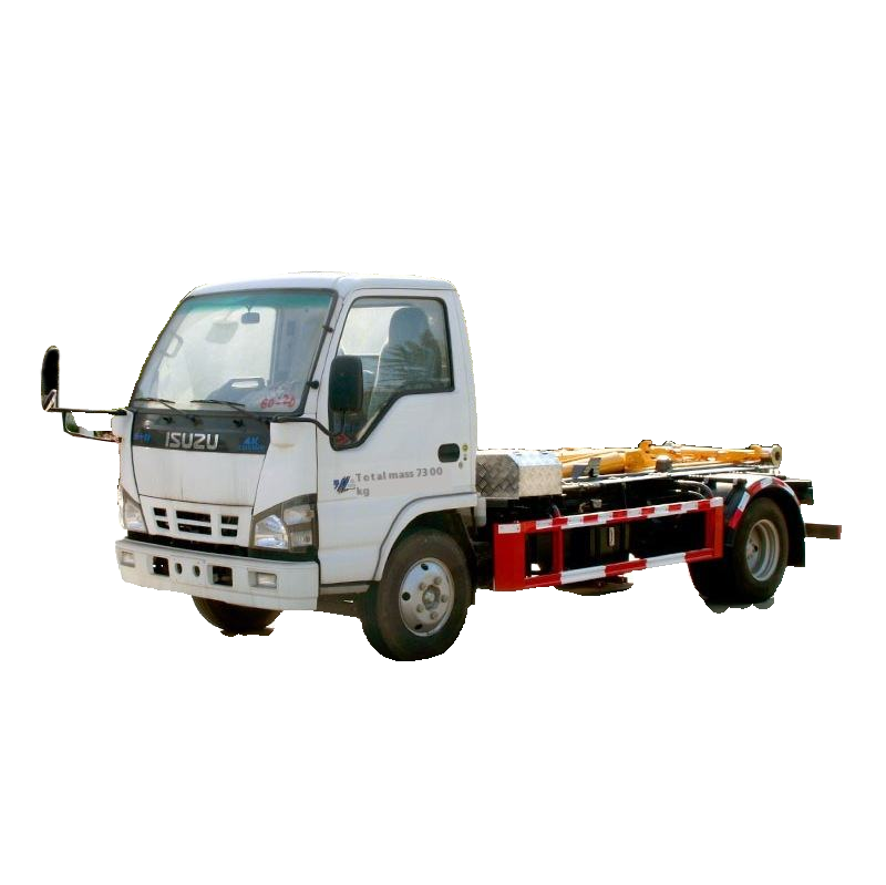 Isuzu 4x2 Manuel Crochet Ascenseur Camion &agrave; Ordures 5 Cube Chargeur Arri&egrave;re Sanitaire 