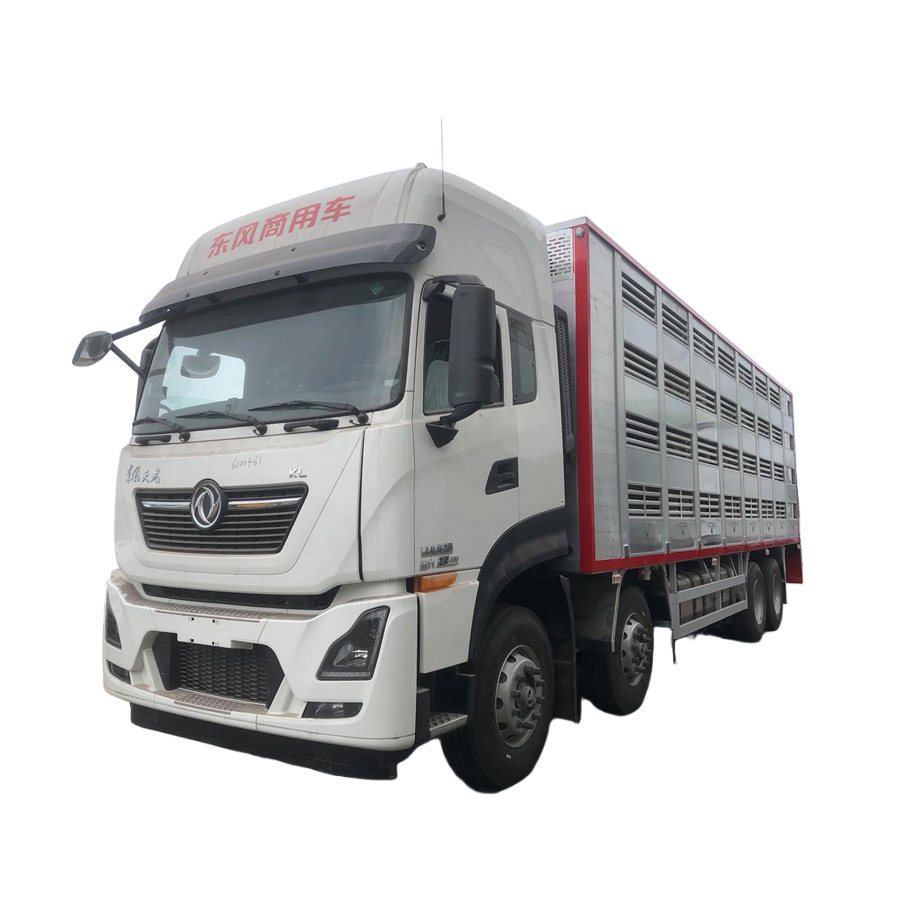 V&eacute;hicule De Transport De B&eacute;tail Dongfeng Tianlong 4 Essieux 8 Roues
