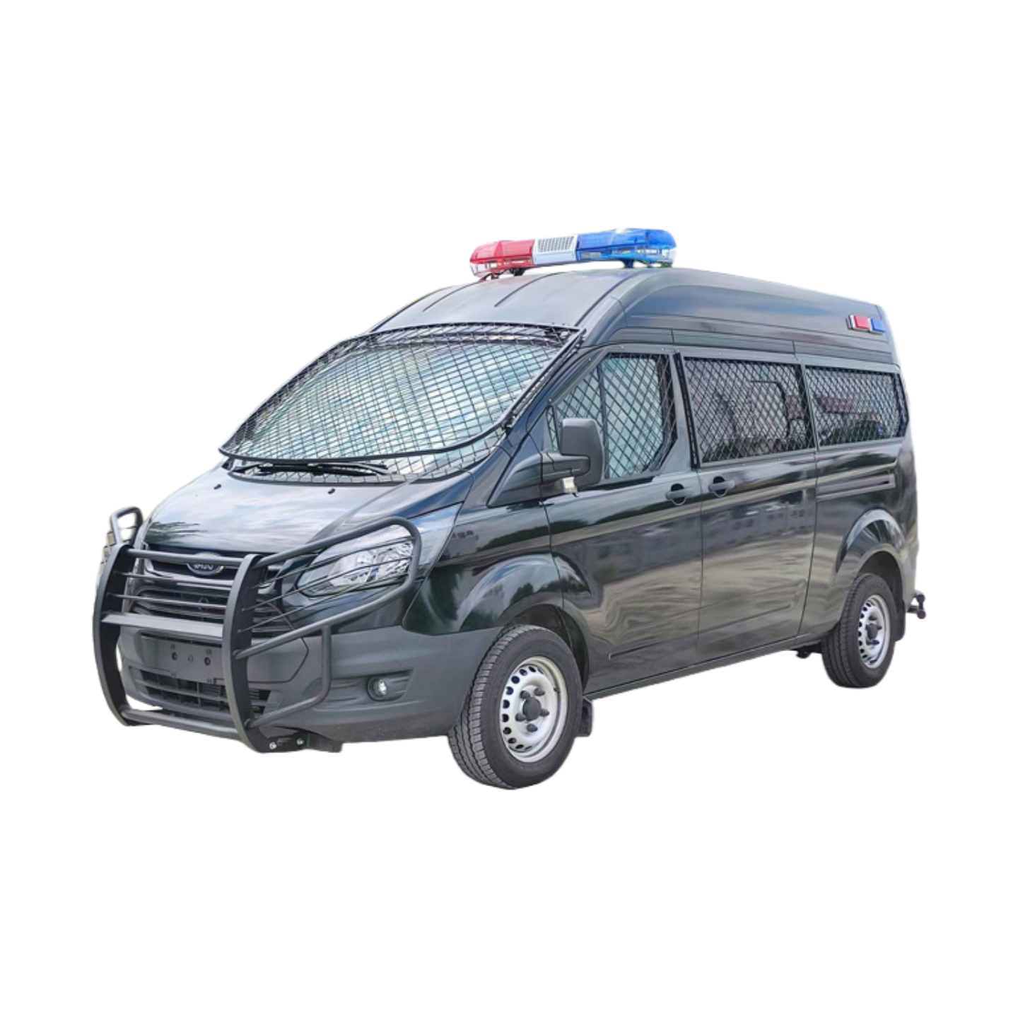 Ford Explosion Proof Prison Truck Anti-Escape Secure Prison Van Avec CCTV Et Syst&egrave;me De Reten