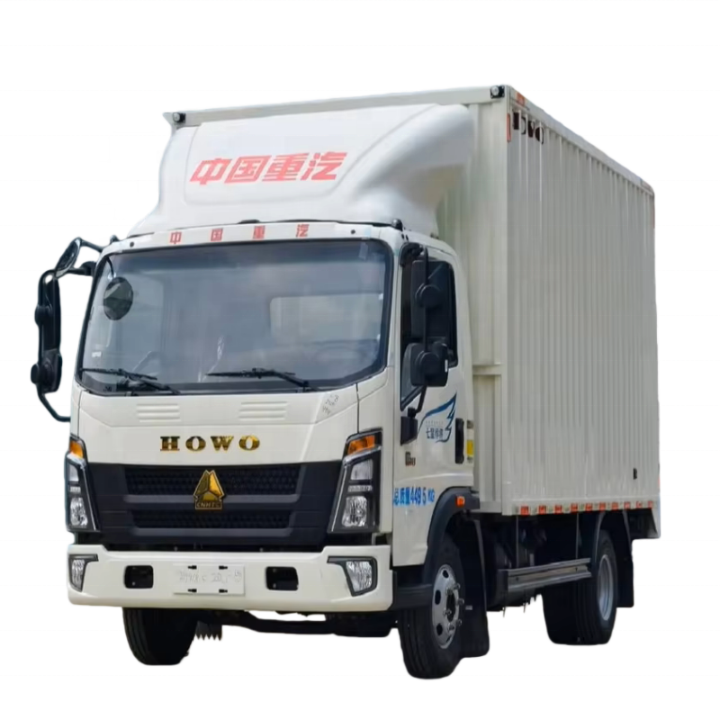 Howo 4X2 Nouveau Camion De Fret De Bo&icirc;te Diesel 6 Tonnes Pour La Livraison De Marchandises Au 