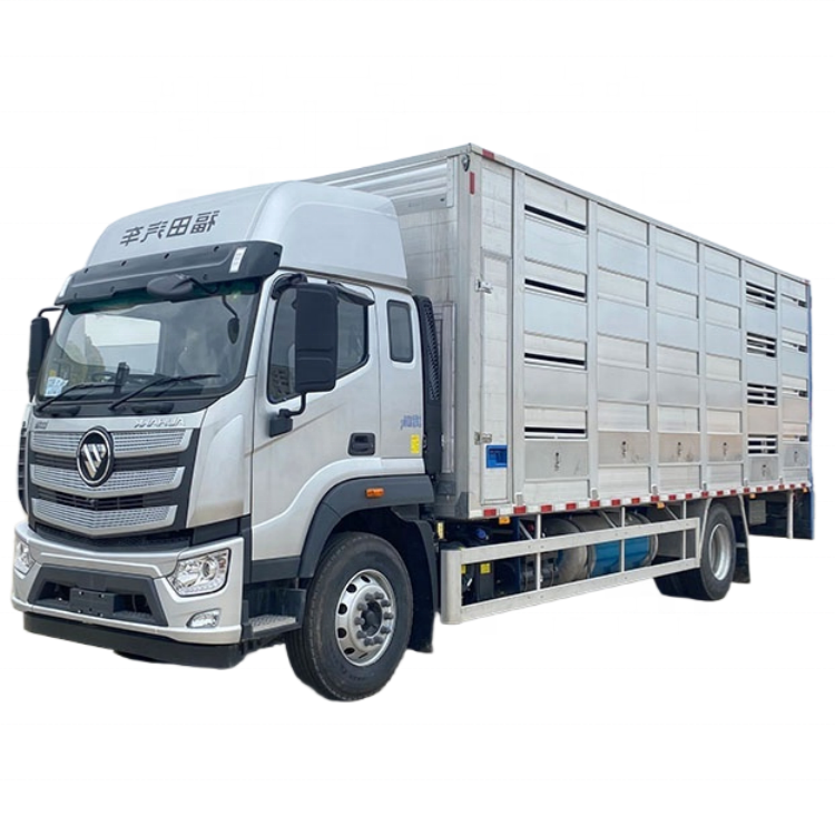 FOTON Camion De Transport D'animaux De Ferme 4 * 2 6,8 M Camion De Transport De B&eacute;tail D