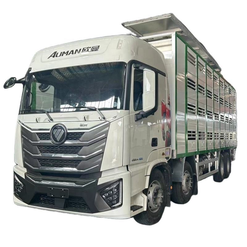 FOTON 8 * 4 Camion De Transport De Porc Remorque De Transport De B&eacute;tail Camion De B&eacute;ta