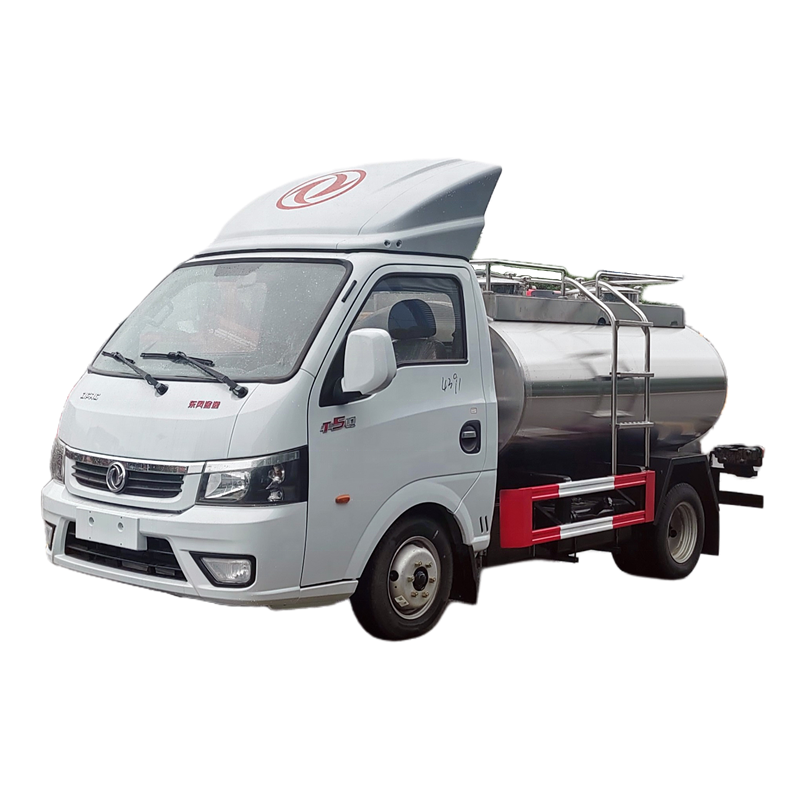 Mini Camion-citerne De Lait Dongfeng 4X2 Petit Camion De Chargement De Lait 2m&sup3; 2000L Camion De