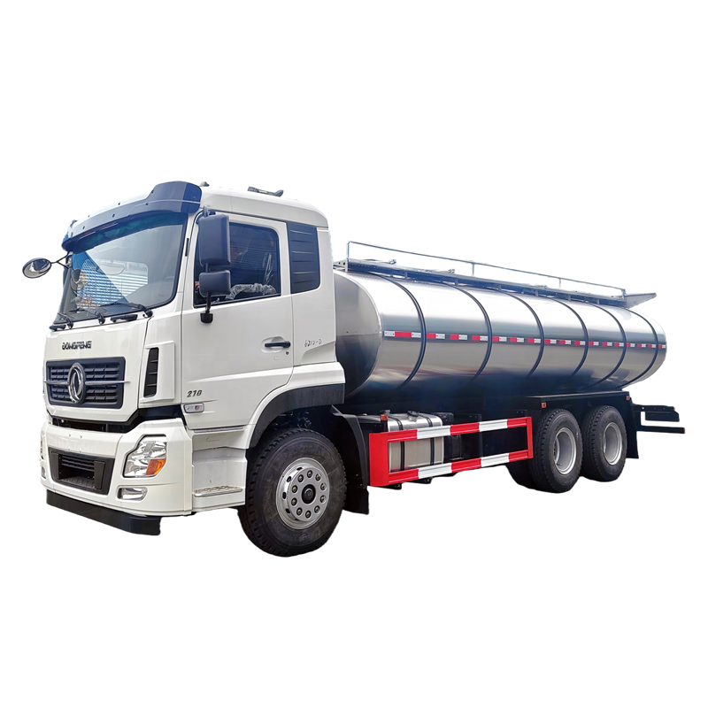 Brand New Dongfeng 6X4 Camion De Lait 16 M&egrave;tres Cubes 304 Acier Inoxydable Lait Frais Camion 